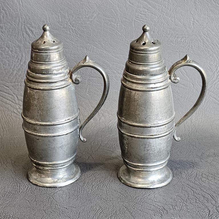 Pewter Salt & Pepper Shakers