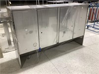 Stainless steel desktop cabinets