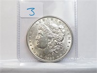 1889 P Silver Morgan Dollar $1 90%