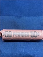 .50 unsearched Penny coins pennies