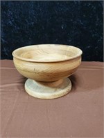 Hand crafted by Artisan Leroy Smith wood bowl