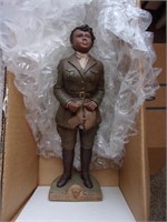 Black female Soldier  Figurine