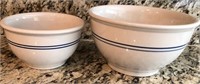 E - 2 EVERYDAY GIBSON MIXING BOWLS (K68)