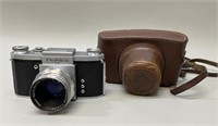 Praktica FX Camera Meyer-Optik Gorlitz With Case