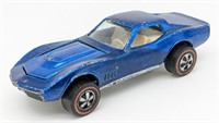 Hot Wheels Redline Blue Custom Corvette