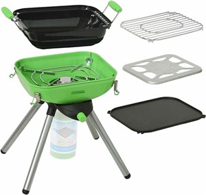 Flame King Portable Propane BBQ Grill
