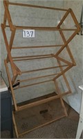 Clothes Drying Rack 6’ tall-Lower Level