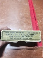 Military Snake Bite Kit, Suction - One Unit
