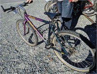 Purple Specialized Stump Jumper Bicycle