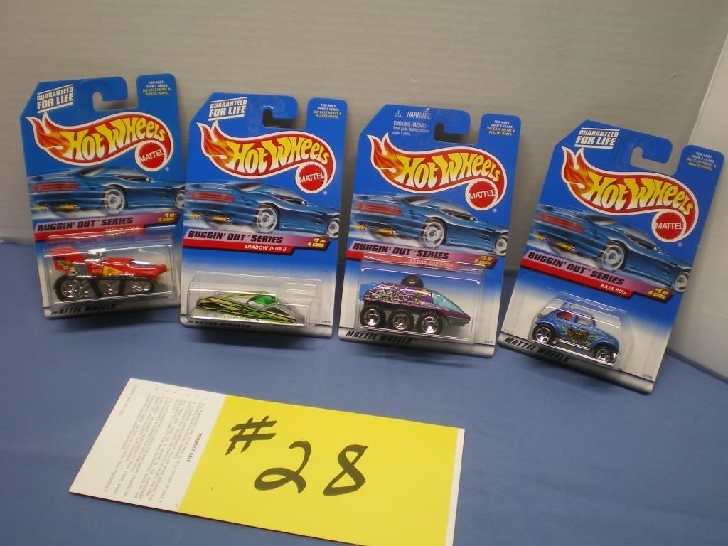 Buggin' Out Series Hot Wheels Diecast, NOS