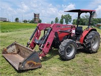 Case IH  JX 1075C Tractor w/ L720 Loader