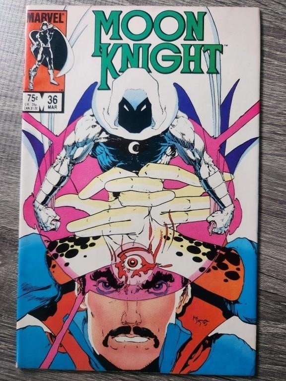 Moon Knight #36 (1983) 1st M/W DOCTOR STRANGE