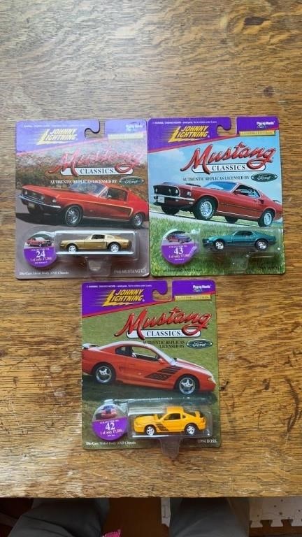 1997 J.Lightning Mustang Classics 24-42-43