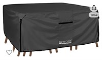 ULTCOVER Tough Canvas Patio Table Chair Cover