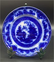 Antique Wedgewood Flo Blue Plate