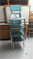 5 Stackable Chairs