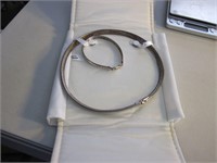 .925 Silver Necklace & Bracelet Set
