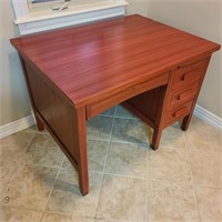 Vintage Reddish Shabby Desk