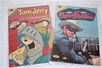 Vtg 1971 Tom & Jerry, Lone Ranger Spanish Comics