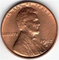 1942-D Lincoln Wheat Cent DDO