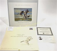 1979 Charles Schwartz Mo Waterfowl Stamp/Print