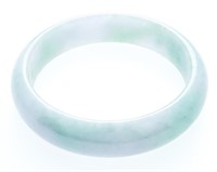 Light Green Jadeite Jades Bangle Bracelet - 20mm -