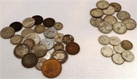 Foreign Coins - Many 80% Canadian Silver