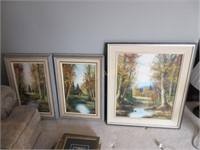 3 Oil paintings