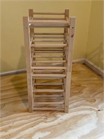 Wooden rack