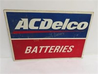 AC Delco Battery Metal Sign - 24" x 36"