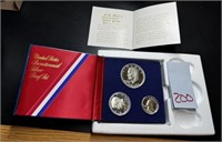 US Mint Bicentennial Silver Proof Set of Coins