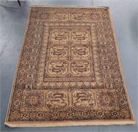 Oriental Rug Measures 72 x 52 Inches