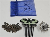 Butterfly Hair Cone , Clip & Barrette
