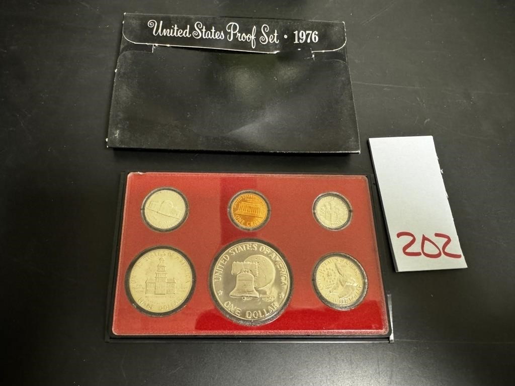 US 1976 Proof Set of Coins