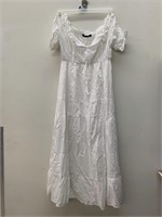 White Dress Size M