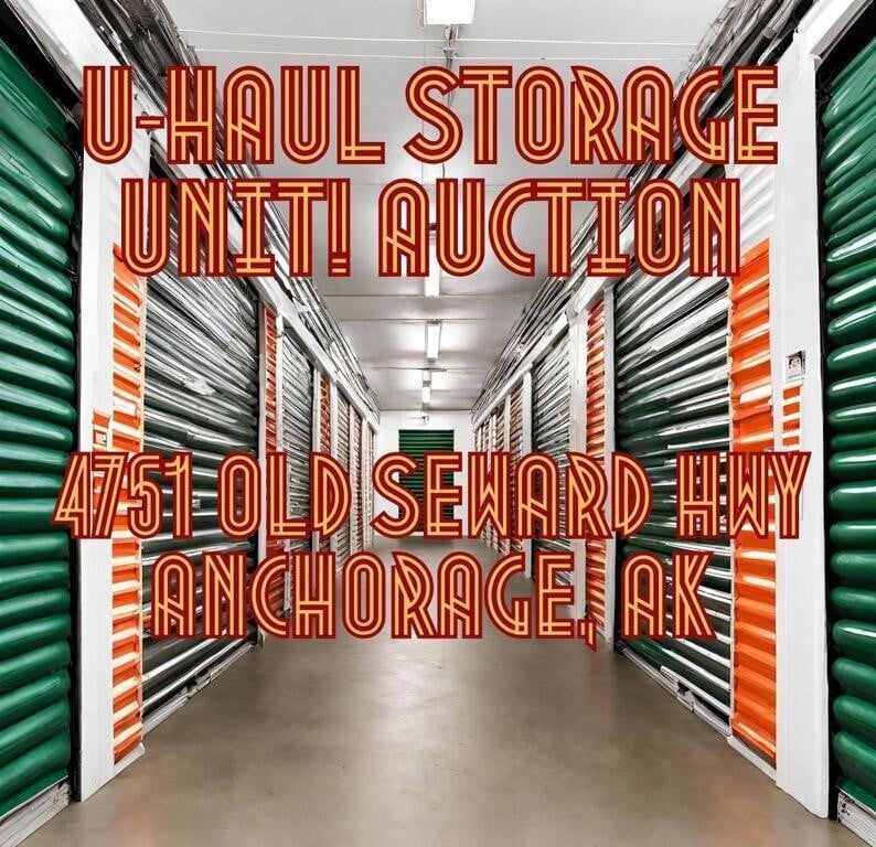 Anchorage U-Haul Storage Unit Auction, July 31st