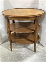 3 Tier Side Table, 25x19x26 "