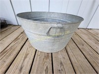 Galvanized Wash Tub #3