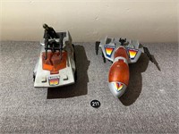 2 Lazer Force Vehicles, Toys INC