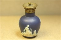 Antique English Wedgwood Jasperware Salt Container