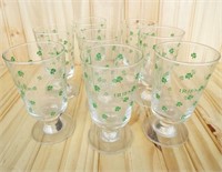 Lot of 8 vintage Irish Coffee glasses/mugs