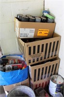 5 boxes of spray paint