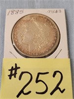 1885 Morgan Silver Dollar - MS63