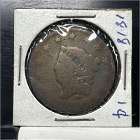 1818 (? – Date unclear) Matron Head Large Cent
