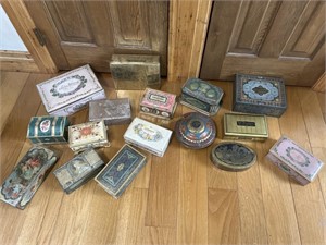 Large Assortment of Chocolate & Other Tins