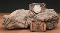 Masonic Klitzer Belt Buckle & Helbros Wrist Watch
