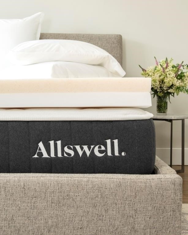 B4411  Allswell Copper Gel Mattress Topper Twin 4