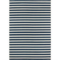 Baja Navy 5x8 Indoor/Outdoor Area Rug