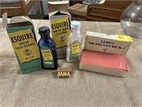 Vintage Esquire Cleaning Product Packaging