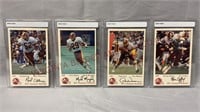 4 Vintage 1984 Redskins Police Frito Lay NFL Cards
